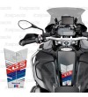 Protège Réservoir Tank Pad "HoneyComb blanc" pour BMW R 1200 GS "30th Anniversary"