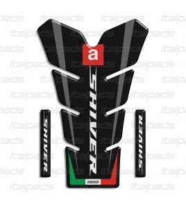 Protège Réservoir noir en résine pour Aprilia Shiver