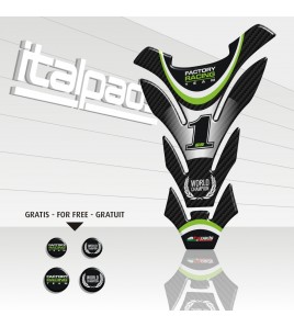 Protège Réservoir Tank Pad adapté pour KAWASAKI mod. "Detroit Top" Jonathan Rea + 4 gratuit!!