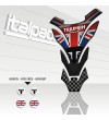 Protège Réservoir Tank Pad pour Triumph U.K. drapeau Union Jack mod. "DETROIT Top" + 4 gratuit!!