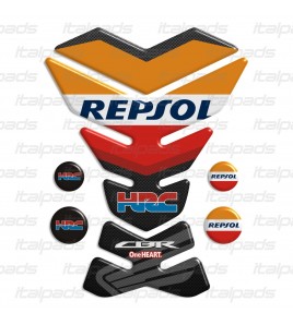 Protège Réservoir Tank Pad mod. "York Repsol" pour Honda CBR + 4 gratuit!