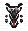 Protège Réservoir pour Aprilia mod. "Detroit Top noir" + 4