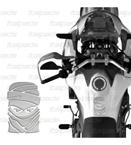 Protection Protège Réservoir mod. "Tuareg" TRANSPARENT pour Honda Africa Twin CRF 1000