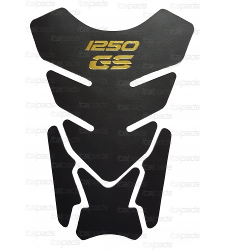 Protector De Depòsito en CUIR VÉRITABLE para BMW R1250GS Adventure Triple Black