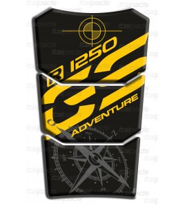 Protège Réservoir "Noir-Jaune" pour BMW R1250GS Adventure