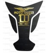 Protège Réservoir 100th Centenaire cuir noir véritable pour Moto Guzzi