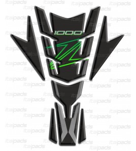 Protège Réservoir tons verts MD pour Kawasaki Z1000, 2014-2020