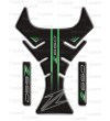 Protection Protège Réservoir mod. "Alabama" noir/vert  pour Kawasaki Z650