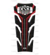 Protège réservoir blanc rouge pour Yamaha XSR