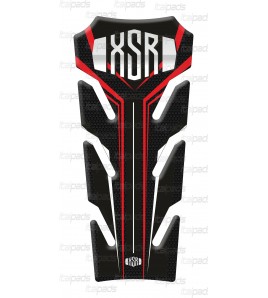 Protège réservoir blanc rouge pour Yamaha XSR