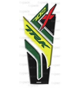 Protection de réservoir thème vert pour Benelli TRK 702X, protection du réservoir