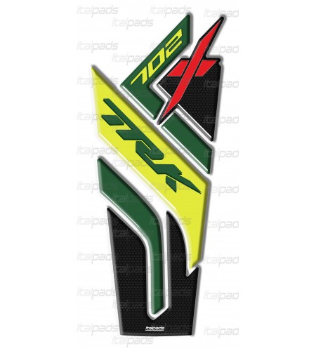 Protection de réservoir thème vert pour Benelli TRK 702X, protection du réservoir