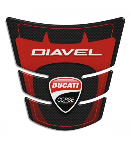 Protège-réservoir pour DUCATI Diavel carbon look TANK PAD Cdb