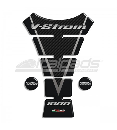 Protection Protège Réservoir pour Suzuki V-Strom 1000 mod. "Texas" noir+carbon look 2P