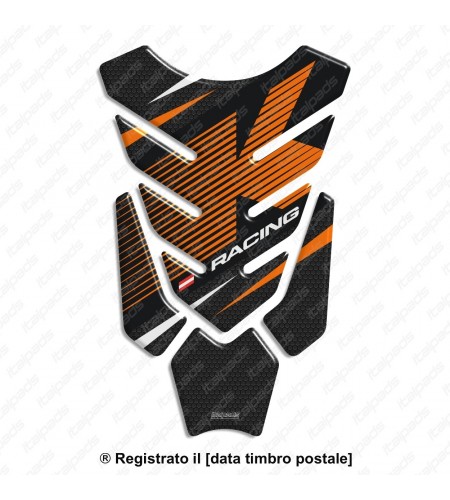 Protège Réservoir Tank Pad pour KTM  "Sport-Wings" nid d'abeille